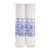 Dart Foam Hinged Lid Containers, 5.38 x 5.5 x 2.88, White, 500/Carton (50HT1)