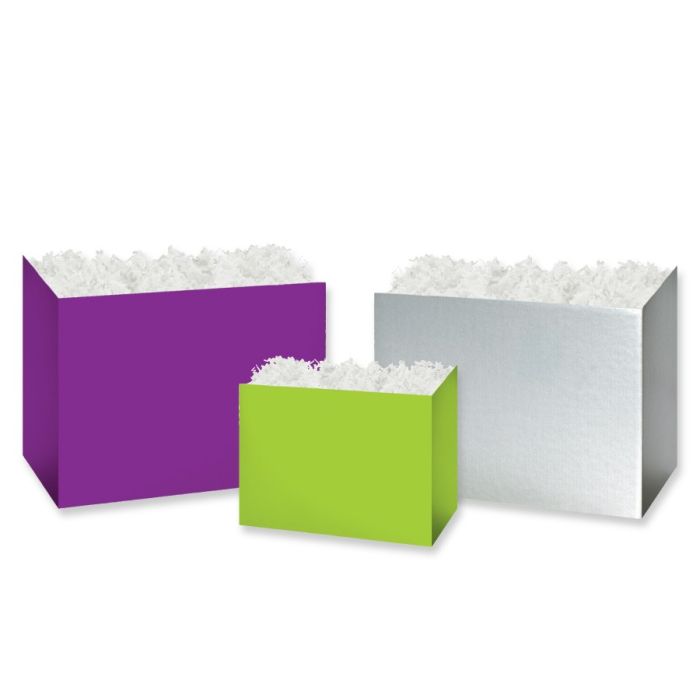 Solid Color Gift Basket Boxes - Box and Wrap – Box & Wrap