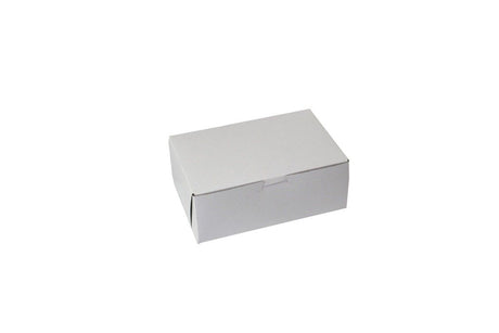 White - 1 Pc. Cake Box - 8 x 5-1/2 x 3"