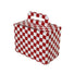 Red Checkerboard - Stackable Meal Box - 8-7/8 x 5 x 6-3/4" (10 lb)