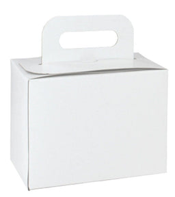 White - Stackable Meal Box - 8-7/8 x 5 x 6-3/4" (10 lb)
