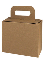 Natural Kraft - Stackable Meal Box - 8-7/8 x 5 x 6-3/4" (10 lb)