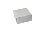 White - 1 Pc. Cake Box - 8 x 8 x 3"