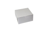 White - 1 Pc. Cake Box - 8 x 8 x 4"