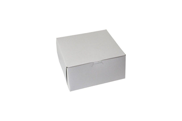 White - 1 Pc. Cake Box - 8 x 8 x 4"