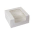 White - Window Cupcake/Bakery Box - 8 x 8 x 4"