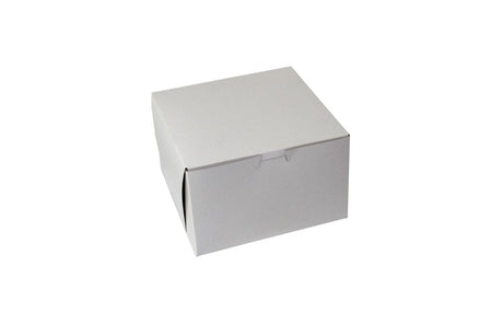 White - 1 Pc. Cake Box - 8 x 8 x 5"