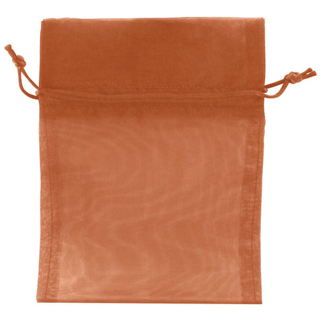 Copper - Flat Organza Bag - 5 x 7"