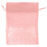 Mauve - Flat Organza Bag - 5 x 7"