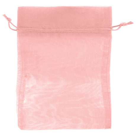 Mauve - Flat Organza Bag - 5 x 7"