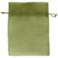 Moss - Flat Organza Bag - 5 x 7"