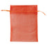 Orange - Flat Organza Bag - 5 x 6-1/2"