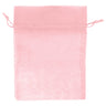 Pink - Flat Organza Bag - 5 x 6-1/2"