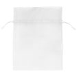 White - Flat Organza Bag - 5 x 6-1/2"