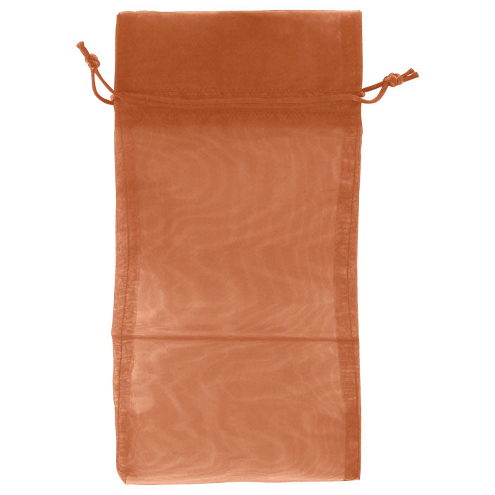 Copper - Flat Organza Bag - 6 x 10"
