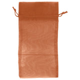 Copper - Flat Organza Bag - 6 x 10"