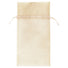 Ivory - Flat Organza Bag - 6 x 10"