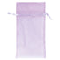 Lavender - Flat Organza Bag - 6 x 10"