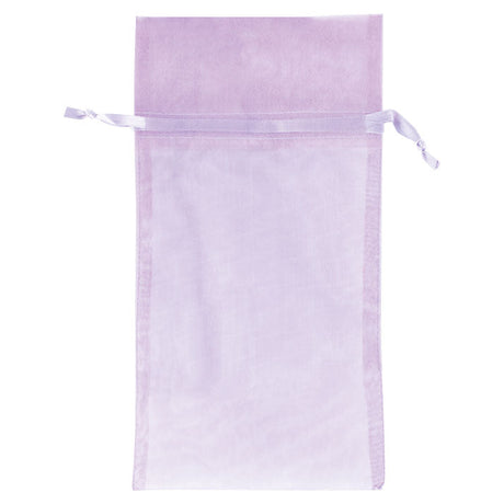 Lavender - Flat Organza Bag - 6 x 10"
