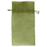 Moss - Flat Organza Bag - 6 x 10"
