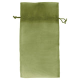 Moss - Flat Organza Bag - 6 x 10"