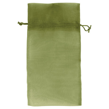 Moss - Flat Organza Bag - 6 x 10"