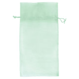 Pastel Green - Flat Organza Bag - 5-1/2 x 9"