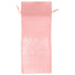 Mauve - Flat Organza Wine Bag - 6 x 14"