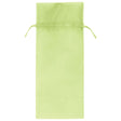 Mint - Flat Organza Wine Bag - 6 x 14"