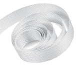 White - Sparkle Sky Ribbon - 5/8" x 25 Yards