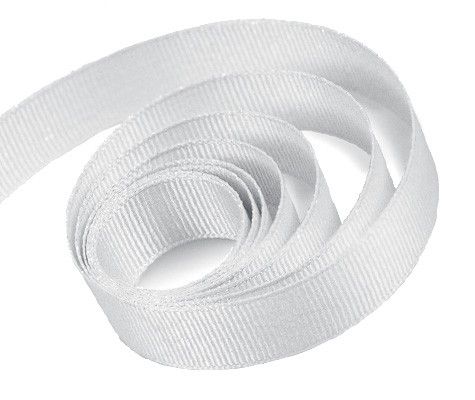 White - Sparkle Sky Ribbon - 7/8" x 25 Yards