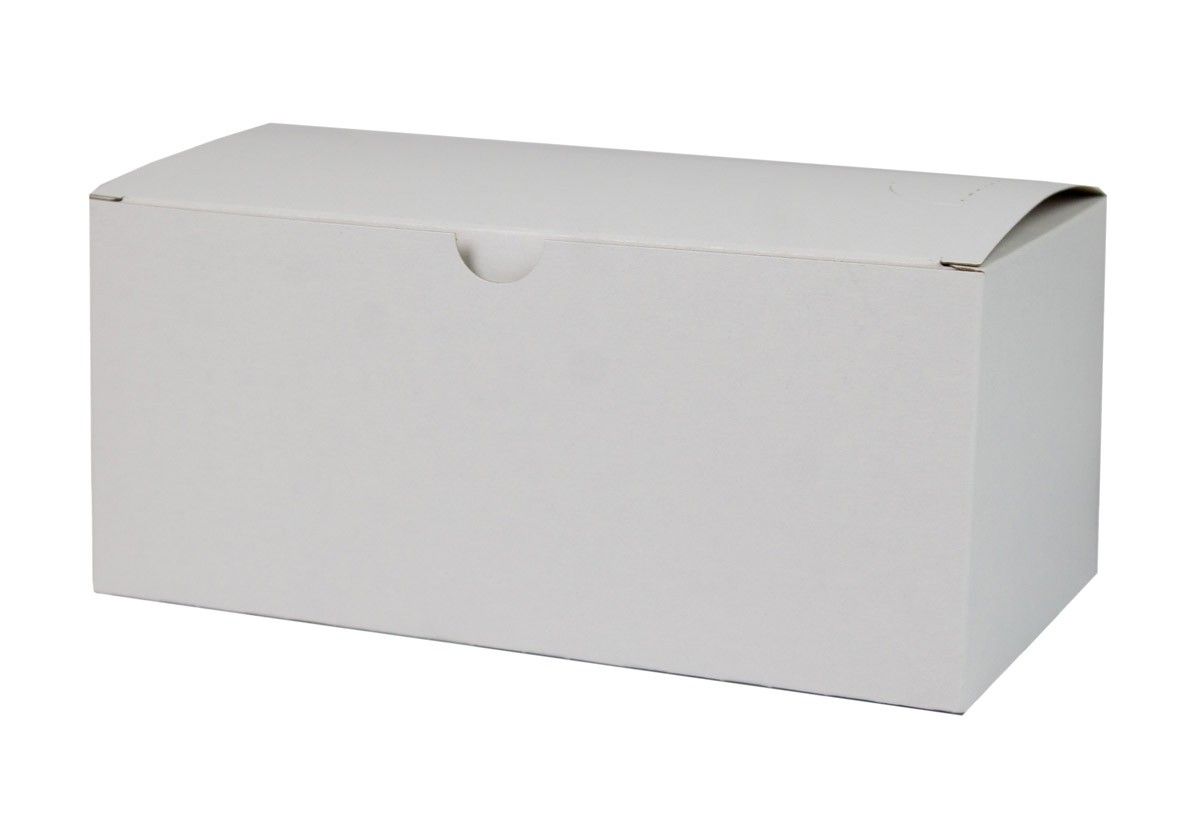 White/Kraft Interior - Deli Box - 9 x 5 x 4" - Sample/1
