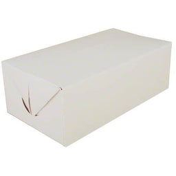White - Fast Top Box - Automatic Bottom - 9 x 5 x 4" - Sample/1
