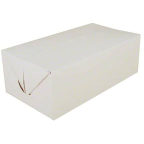 White - Fast Top Box - Automatic Bottom - 9 x 5 x 4" - Sample/1