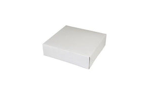 White - Deli Box - 9 x 9 x 2-1/2" - Sample/1