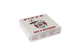 Hot & Delicious Print - Printed Pizza Box - 9 x 9 x 2"