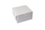 White - 1 Pc. Cake Box - 9 x 9 x 5"