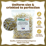 10lb White Gold Premium Crinkle Paper
