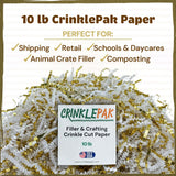 10lb White Gold Premium Crinkle Paper