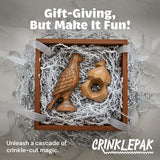 10LB Premium White Silver Crinkle Paper