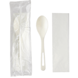 World Centric 6” TPLA Set: (Spoon, Napkin) (QTY:500)