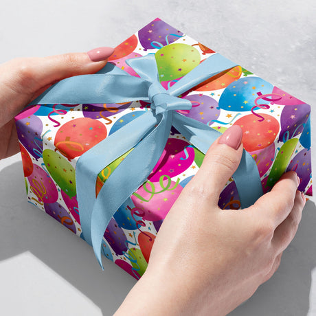 Balloon White - Gift Wrap — additional view b
