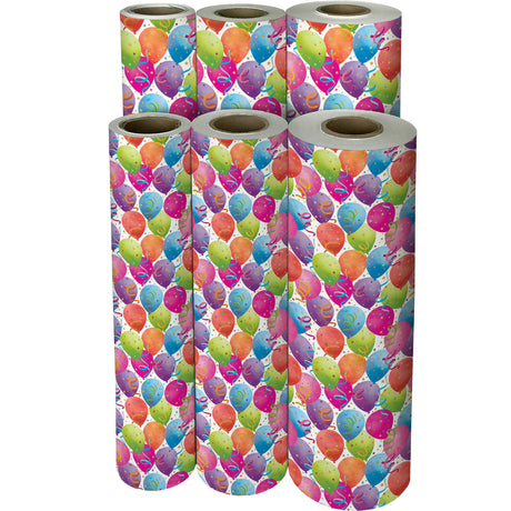 Balloon White - Gift Wrap — additional view f