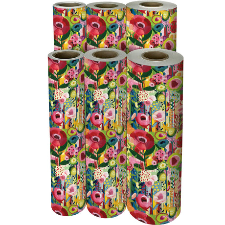 Floral Collage Gift Wrap - B140.1f.jpg