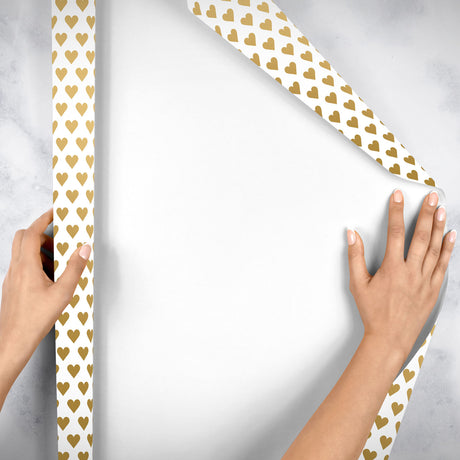 Golden Hearts - Gift Wrap — additional view e