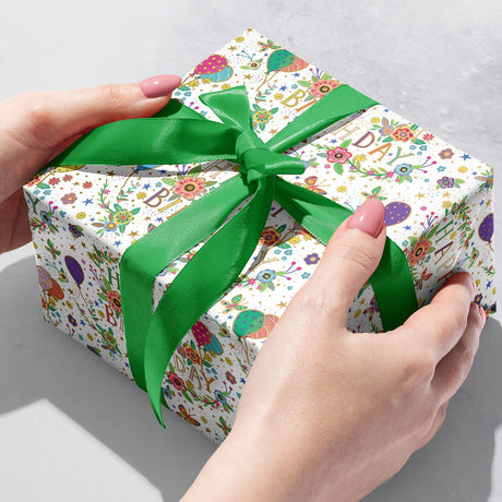 Beautiful Birthday White Gift Wrap - B201.1b.jpg