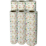 Beautiful Birthday White Gift Wrap - B201.1f.jpg