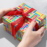 Colorful Lines Gift Wrap - B203.1b.jpg