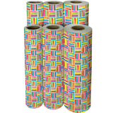 Colorful Lines Gift Wrap - B203.1f.jpg