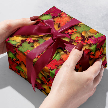 Autumn Leaves Gift Wrap - B204.1b.jpg